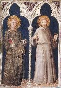 Simone Martini St Anthony and St Francis oil painting reproduction